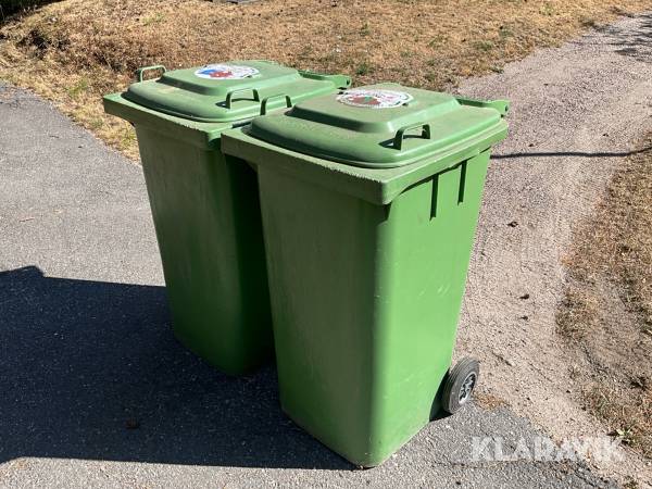 Soppkärl/Sopptunnor PPS 2st