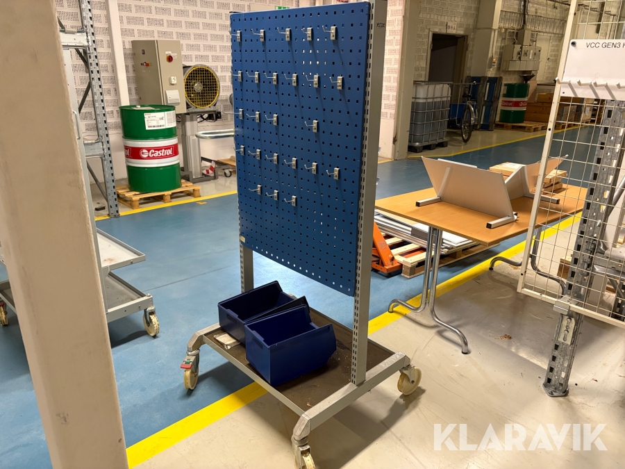 Verktygstavla på hjul