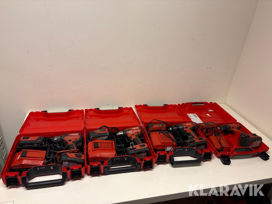Bortskruvdragare Hilti SFC 22-A / SF4-A22 4 st