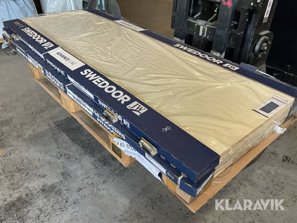 Massivdörr Swedoor MD 9x21H vit
