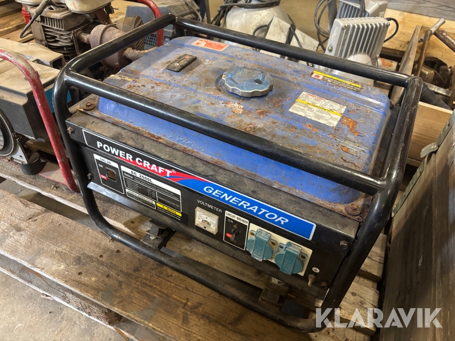 Elverk Power Craft EC 2500L 2,3kW