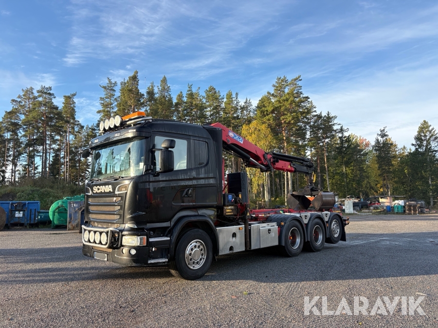 Kranväxlare Scania R 520LB8X4*4