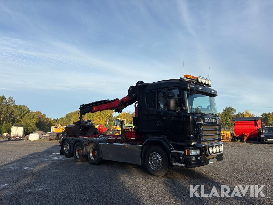Kranväxlare Scania R 520LB8X4*4