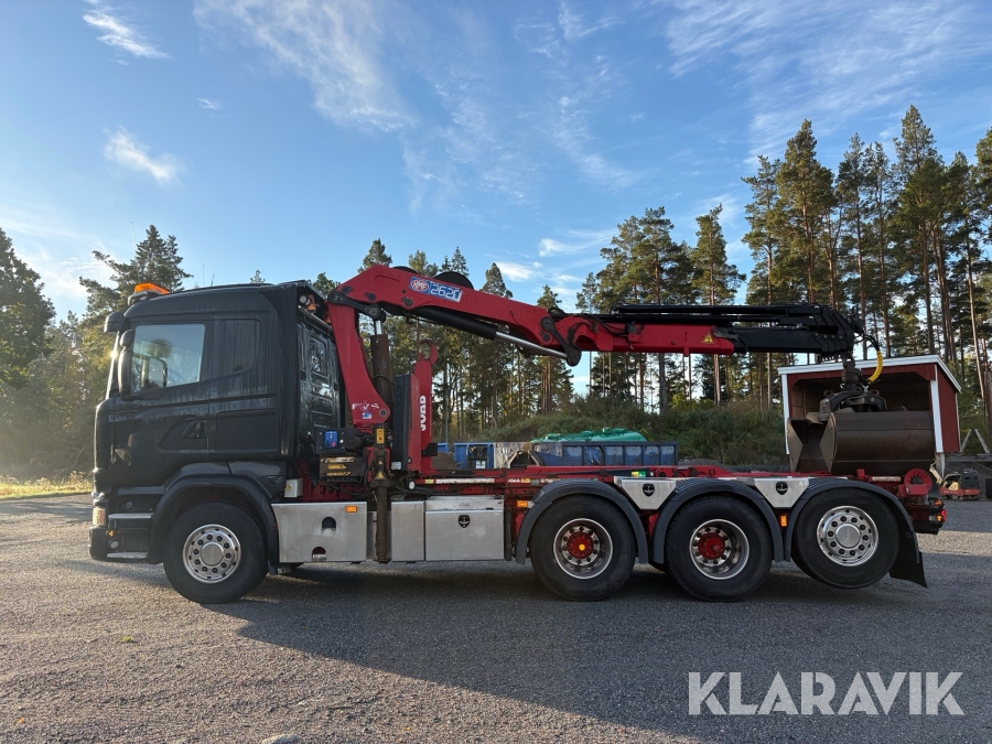 Kranväxlare Scania R 520LB8X4*4