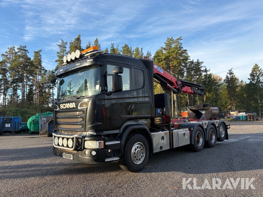 Kranväxlare Scania R 520LB8X4*4