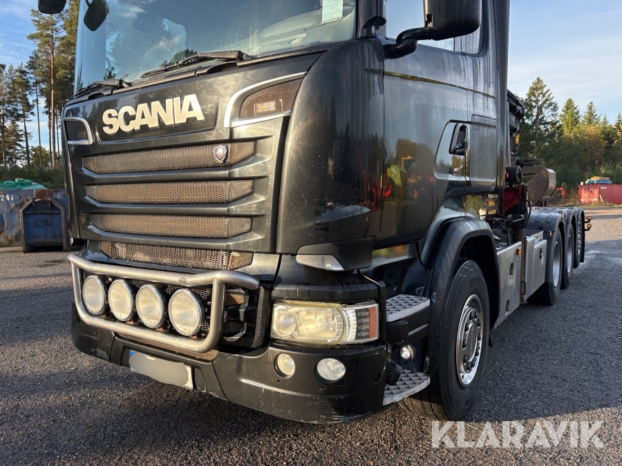Kranväxlare Scania R 520LB8X4*4
