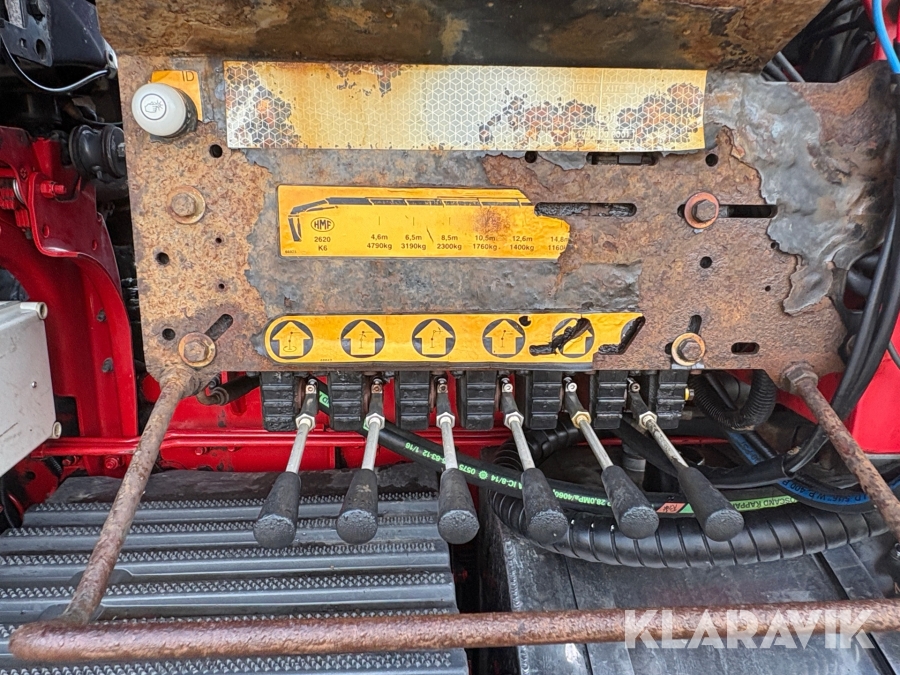 Kranväxlare Scania R 520LB8X4*4