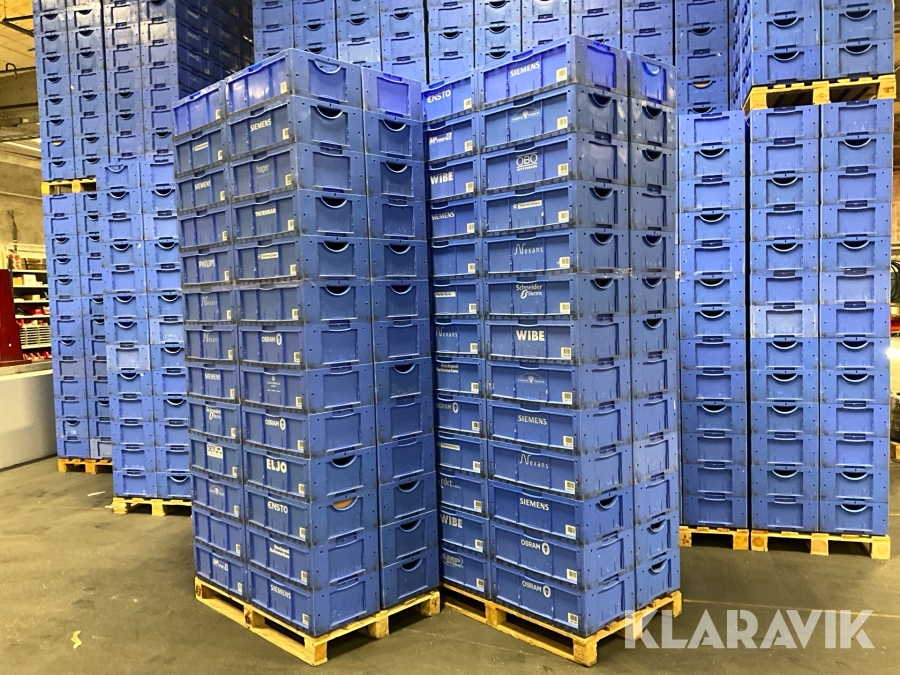 Plastlådor 104st Schäfer