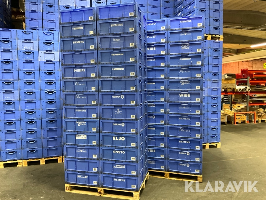 Plastlådor 104st Schäfer