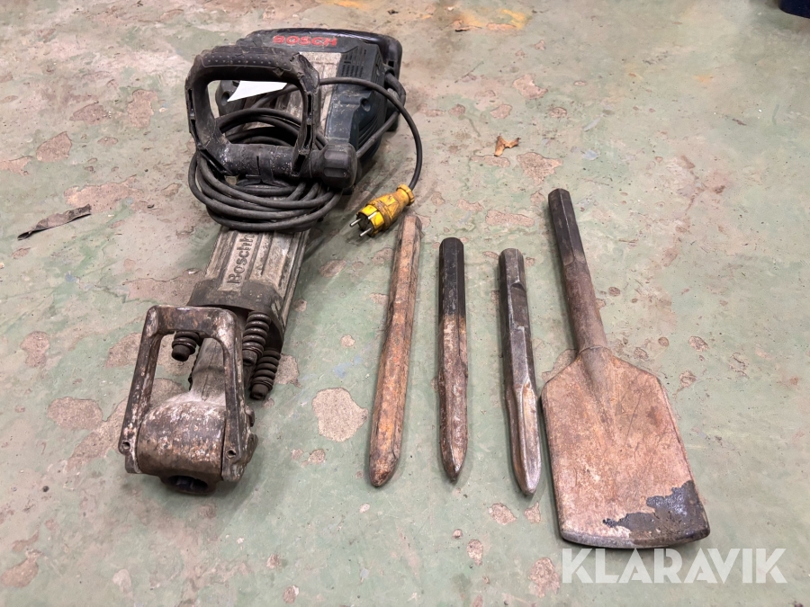 Bilningsmaskin Bosch GSH 17-28 med spett