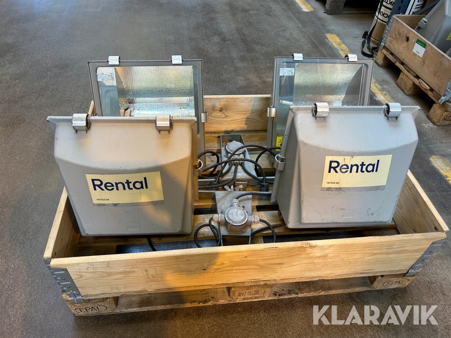 Strålkastare SBP LEO/A 402-94-CR halogen 2 st