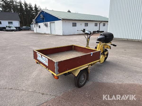 Flakmoped Norsjö Carrier Electric