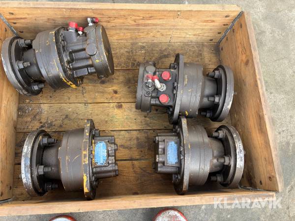 Hydraulmotorer Poclain Hydraulics 4 st