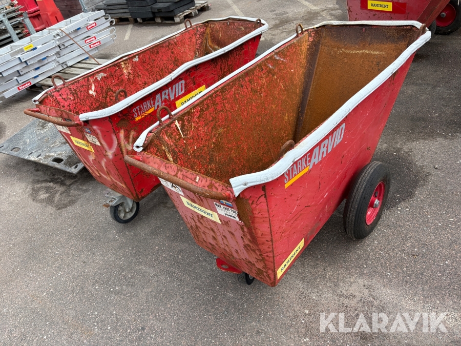 Fodervagn 2 st Starke Arvid 14000