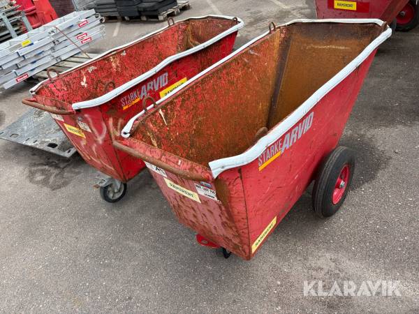Fodervagn 2 st Starke Arvid 14000