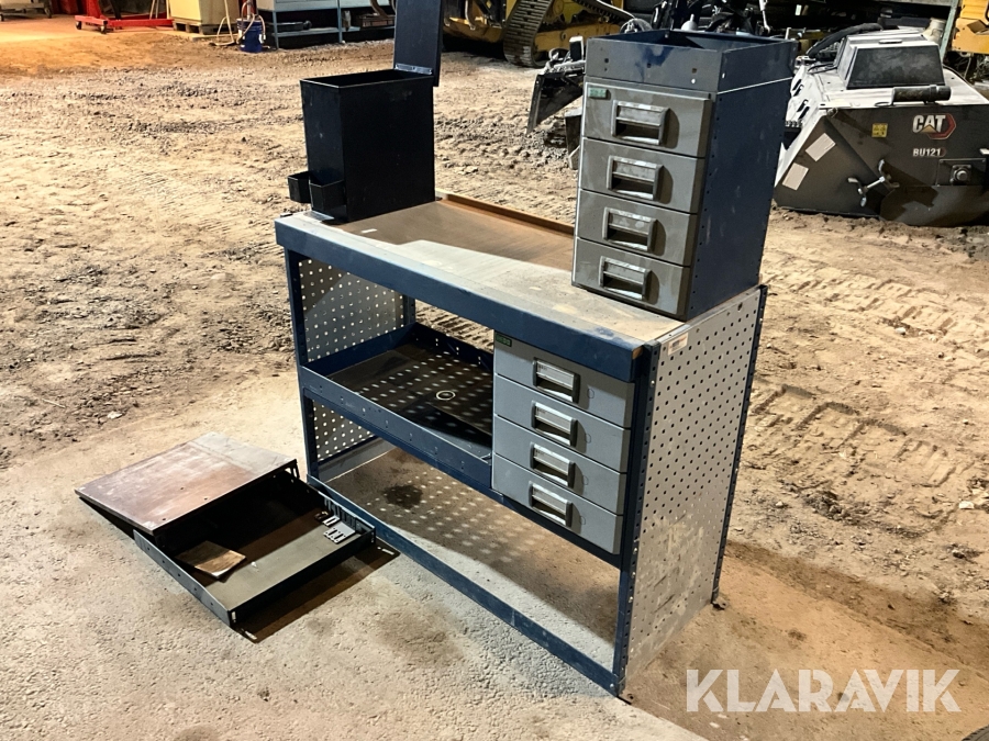 Verkstadsinredning/modulsystem transportbil Bista System
