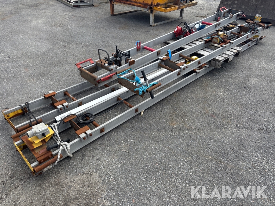 Vibrobalkar Atlas Copco och swepac 4st