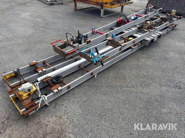 Vibrobalkar Atlas Copco och swepac 4st