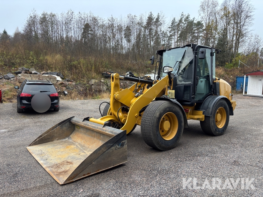 Hjullastare CAT 906M med Planeringsskopa