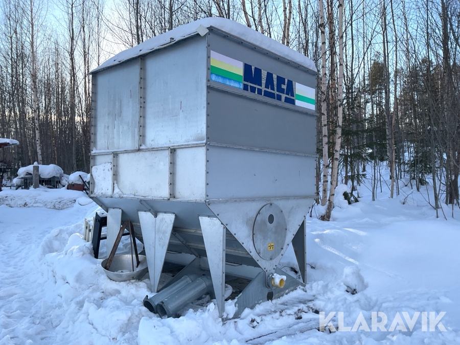 Pelletsförråd MAFA Succé