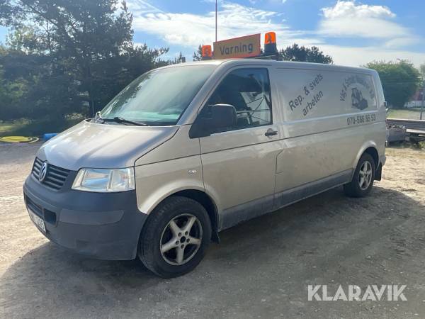 Skåpbil/ servicebil Volkswagen Transporter 4 WD långa skåpet