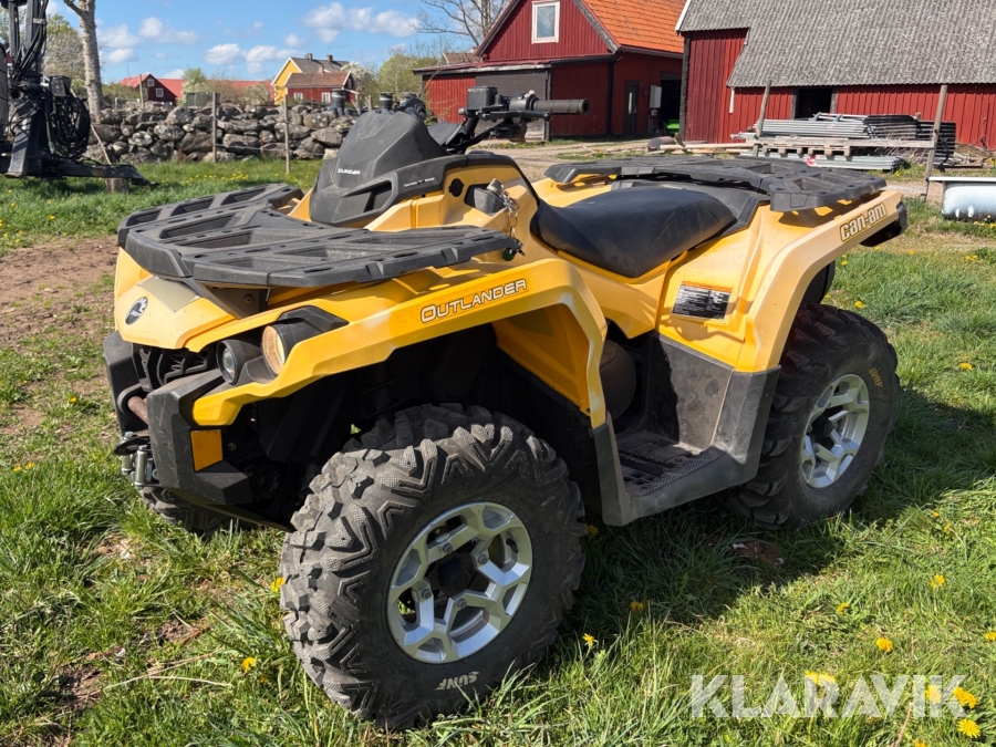 ATV Can-Am Outlander 500 DPS G2 med snöblad