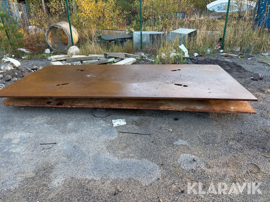 Körplåtar 2 st