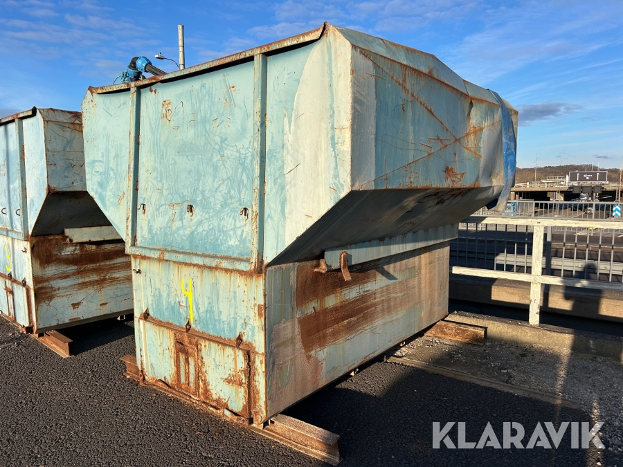 Sedimenteringscontainer System Överum