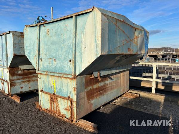 Sedimenteringscontainer System Överum