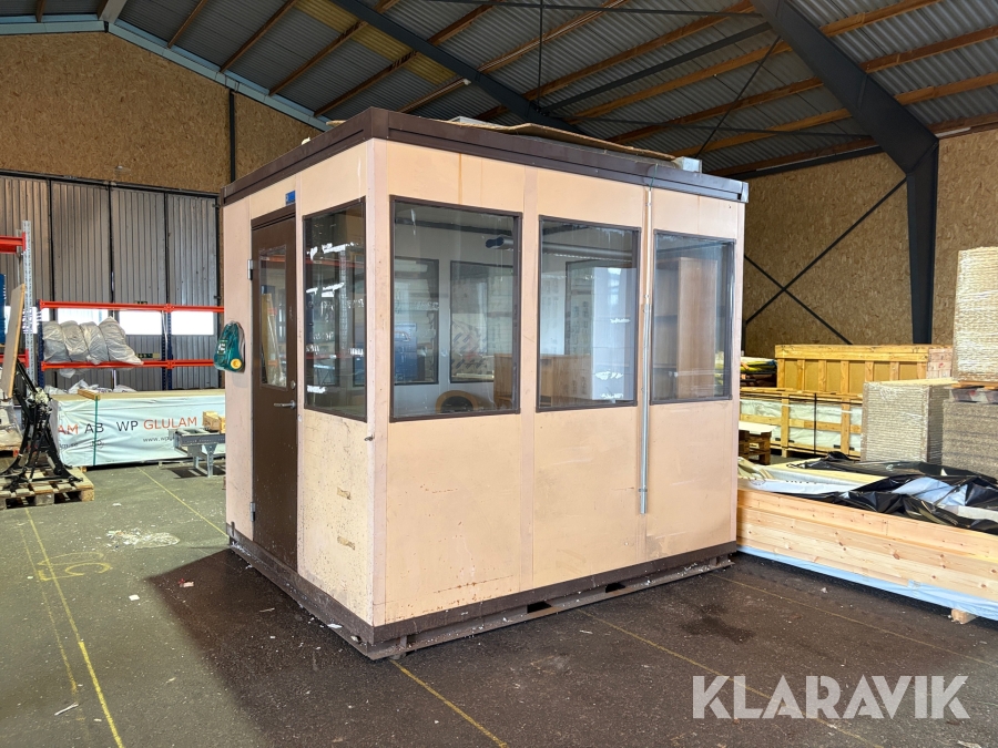 Kontorsbod för innomhusbruk