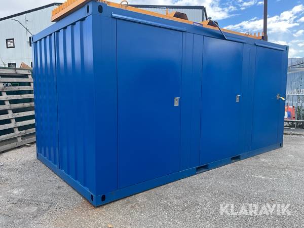 Container Forbs 15 fot med 6 fack