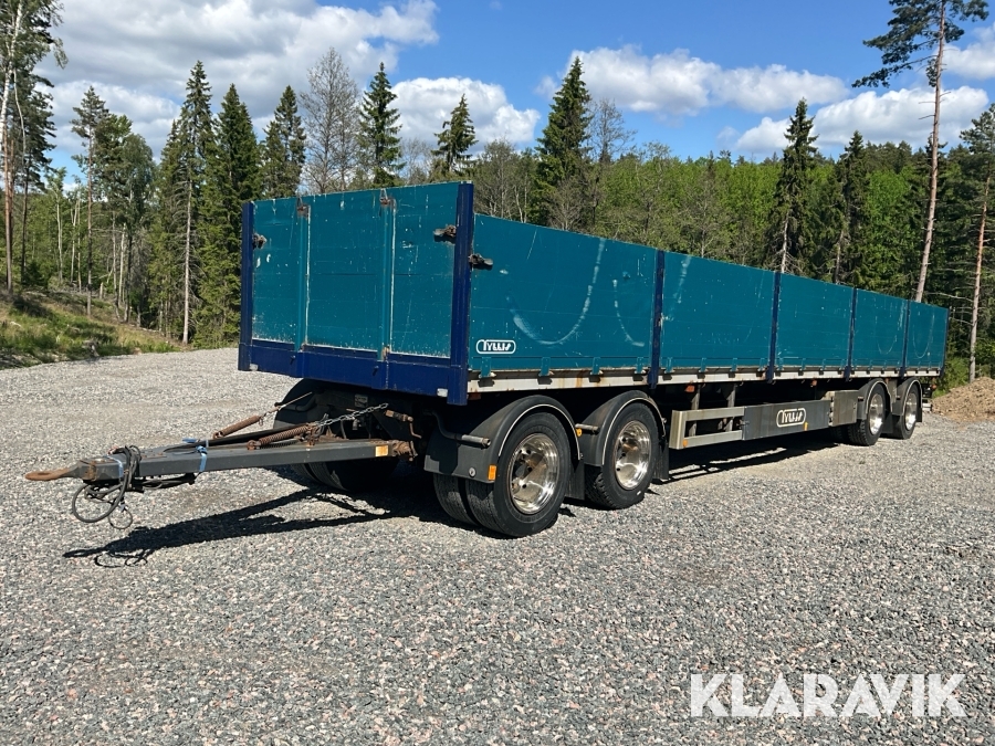 Lastbilssläp Tyllis 4tpv med lämmar