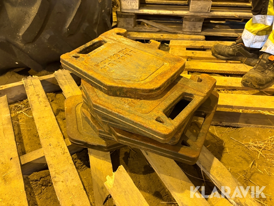 Frontvikter 7 st Volvo BM Valmet 30 kg