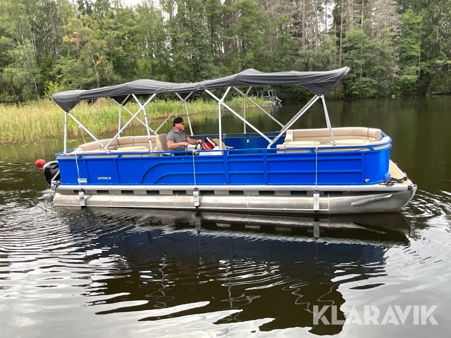 Båt Pontonbåt Sunner 750 med släp