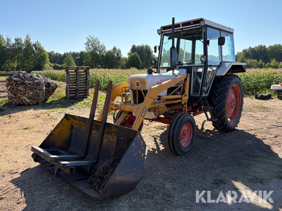 Traktor David Brown 990 med frontlastare & redskap
