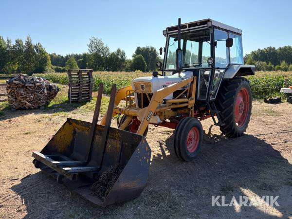 Traktor David Brown 990 med frontlastare & redskap