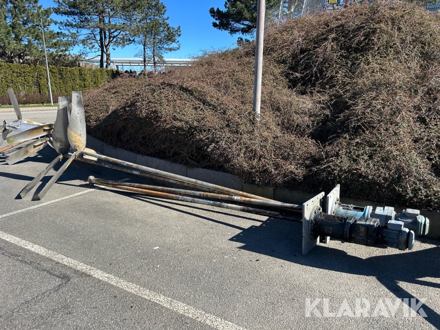 Omrörare Scaba 60 VG & Sew-Eurodrive 2 st långsamtgående