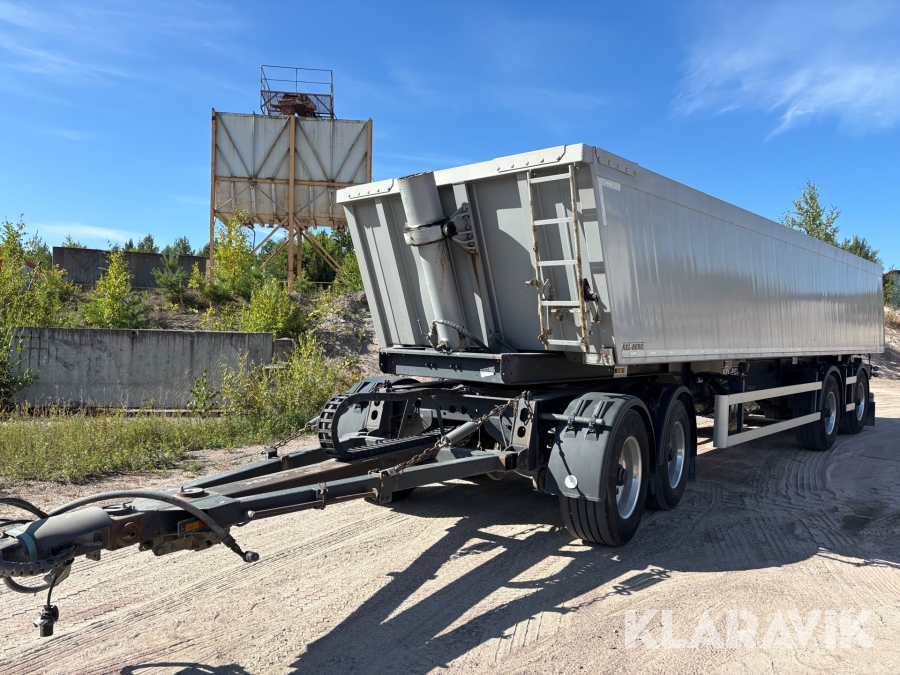 Tippssläp Kel-Berg T560 med Aluflak