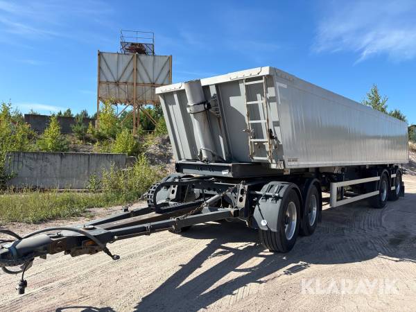Tippssläp Kel-Berg T560 med Aluflak