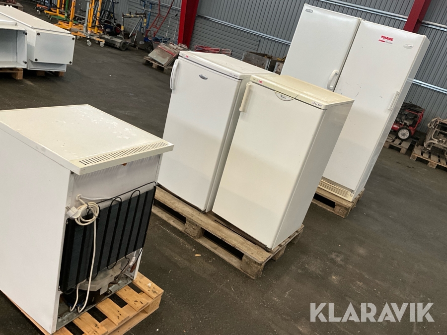 Kylskåp 5st Electrolux, whirlpool, elektro helios 