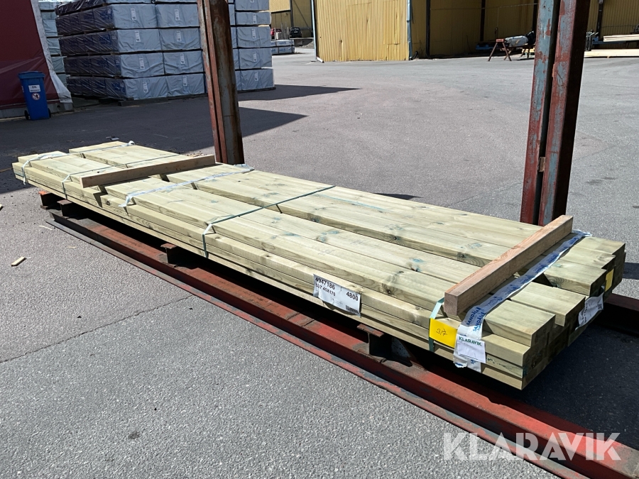 Virkespaket tryckimpregnerat NTR A C 24 45x170 110löpmeter