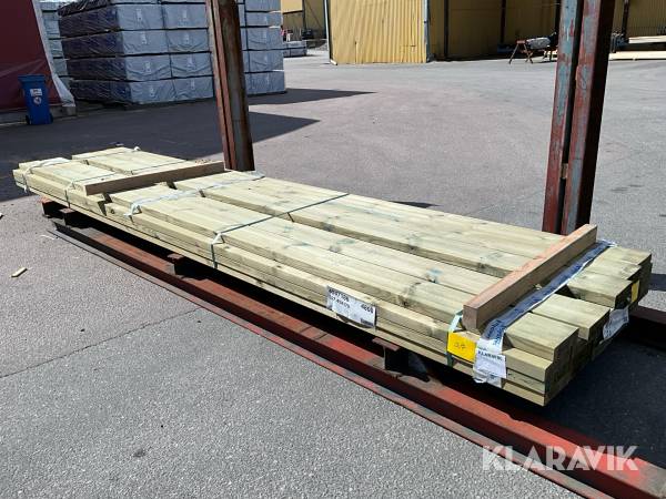 Virkespaket tryckimpregnerat NTR A C 24 45x170 110löpmeter