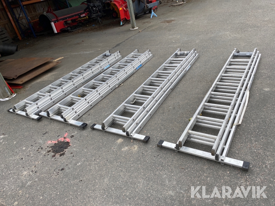 Aluminiumstegar 4 st Zarges Z300