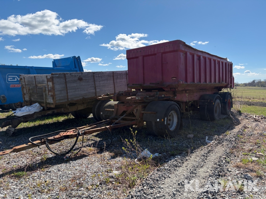 Kassettsläp med tipp