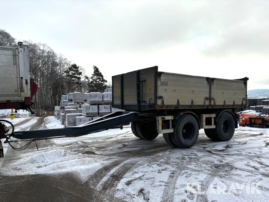 Släp med tipp Kilafors SKB T47