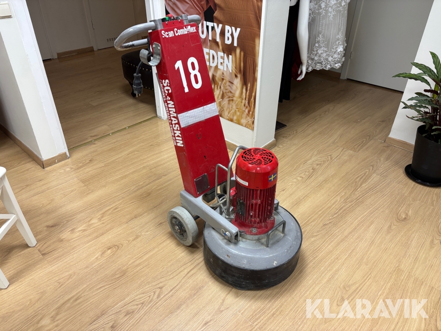 Golvslipning Scanmaskin 18