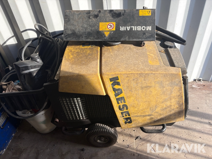 Kompressor Kaeser M17 med fiberblås utrustning