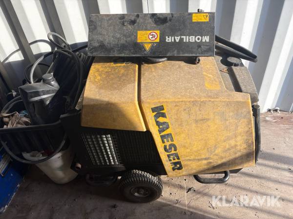 Kompressor Kaeser M17 med fiberblås utrustning