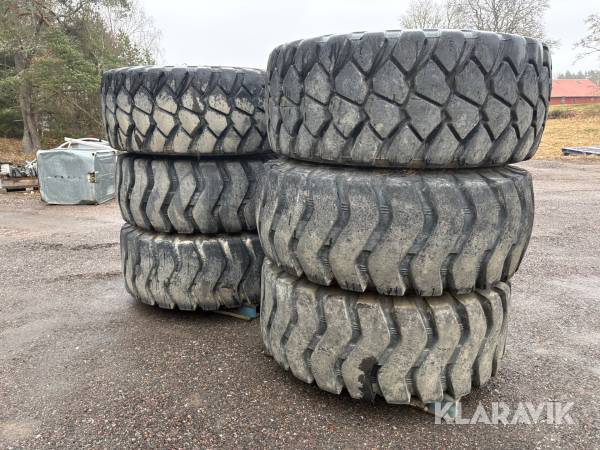 Dumperhjul 23,5R25 6 st