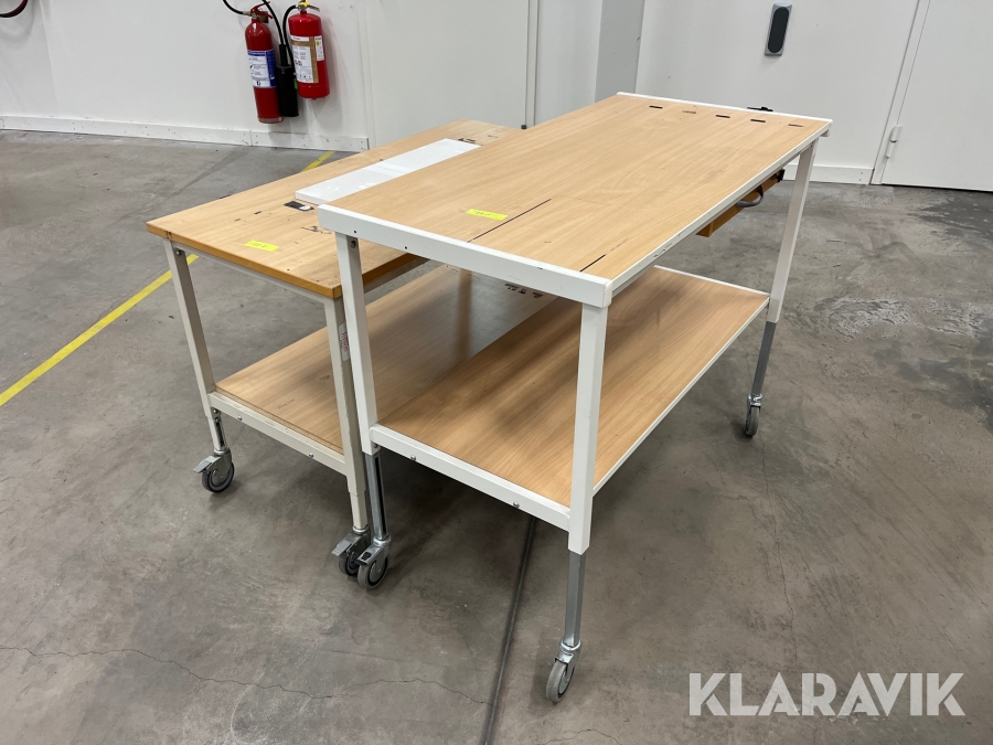 Paketeringsbord på hjul Jonson 2st